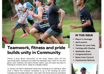 April 2021 newsletter front page